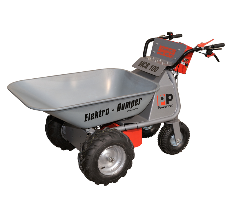 POWERPAC MCE400 ELECTRIC WHEELBARROW MICRO DUMPER DIGGER MUCK TRUCK